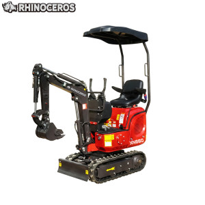 XN660 Mikro-Minibagger arbeitet in einem engen Zugangsbereich